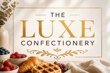 The Luxe Confectionery Logo